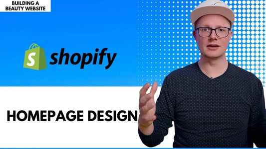 Building A Beauty Website - Homepage  Design