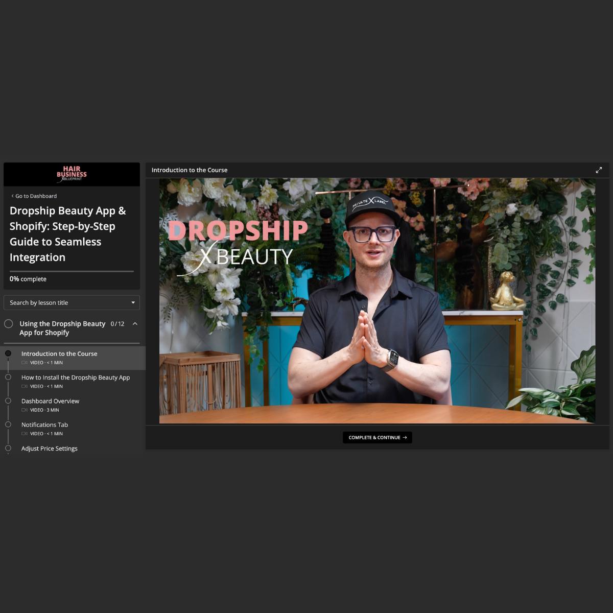 Dropship Beauty Course