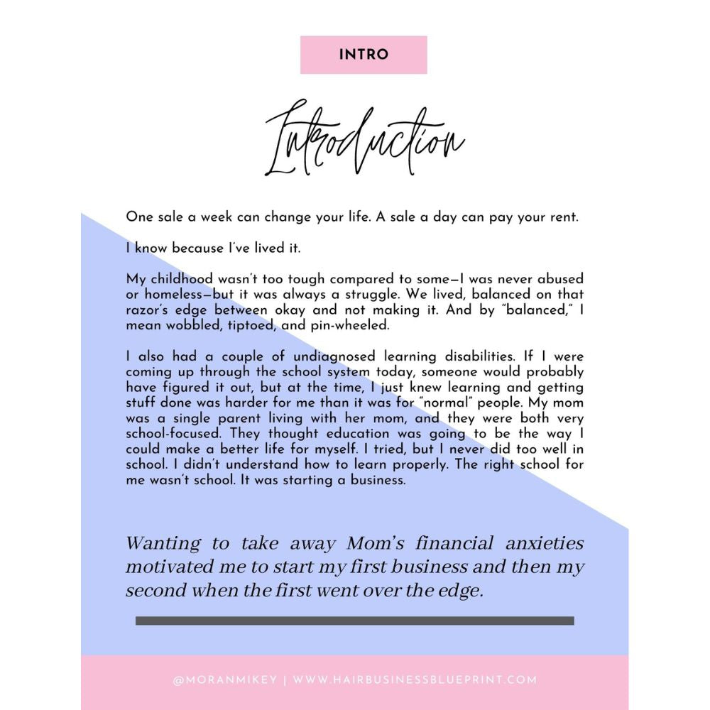 Fearless Beauty - The Hair Business Blueprint (E-Book)