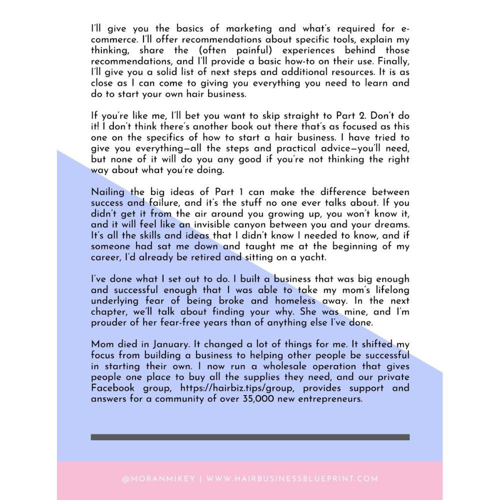 Fearless Beauty - The Hair Business Blueprint (E-Book)