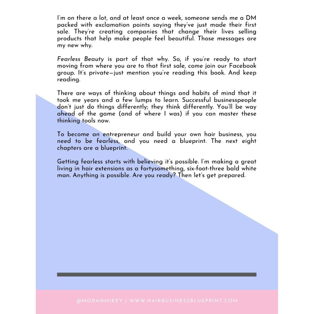 Fearless Beauty - The Hair Business Blueprint (E-Book)